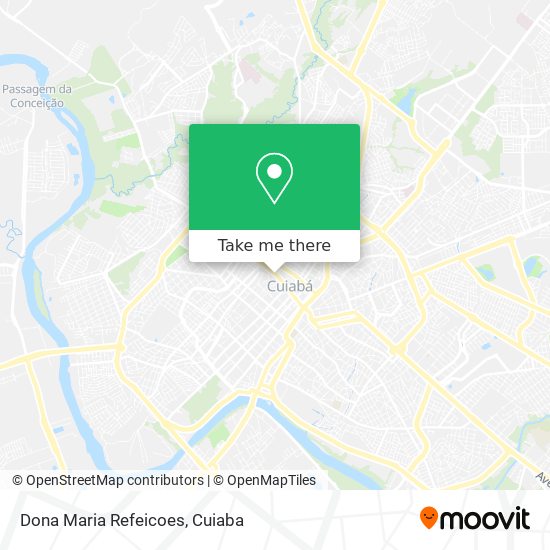 Dona Maria Refeicoes map