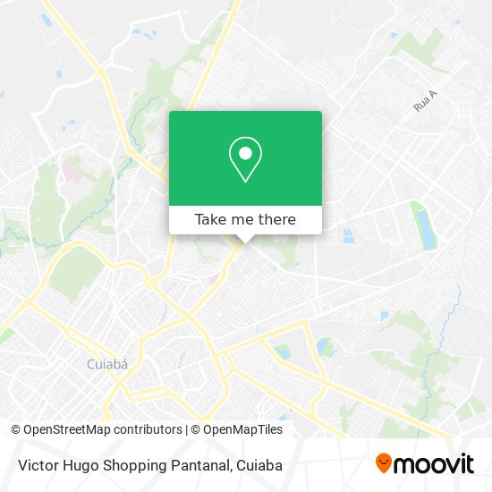 Victor Hugo Shopping Pantanal map