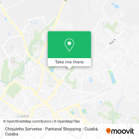 Chiquinho Sorvetes - Pantanal Shopping - Cuiabá map
