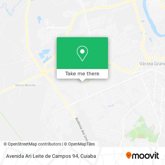 Avenida Ari Leite de Campos 94 map