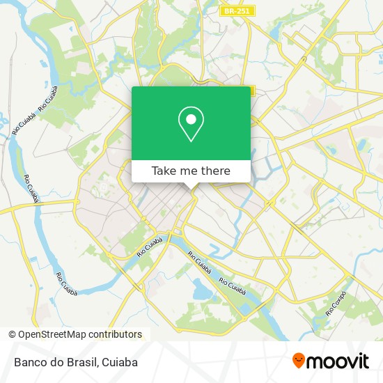 Banco do Brasil map