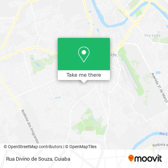 Rua Divino de Souza map