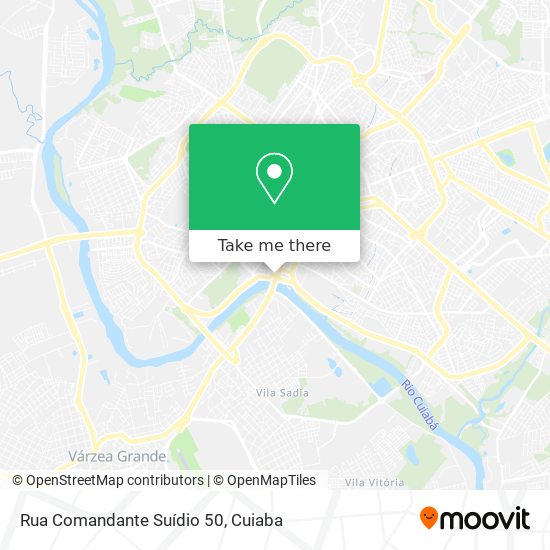 Rua Comandante Suídio 50 map