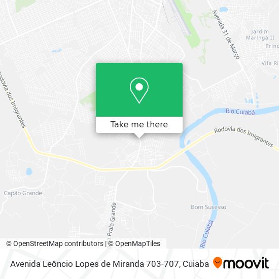 Avenida Leôncio Lopes de Miranda 703-707 map