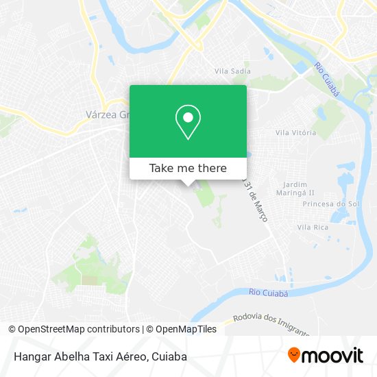 Hangar Abelha Taxi Aéreo map
