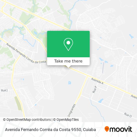 Avenida Fernando Corrêa da Costa 9550 map