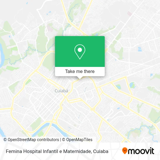 Femina Hospital Infantil e Maternidade map