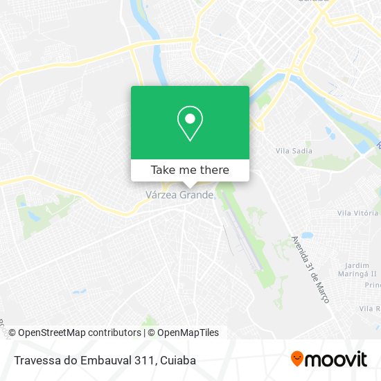 Travessa do Embauval 311 map