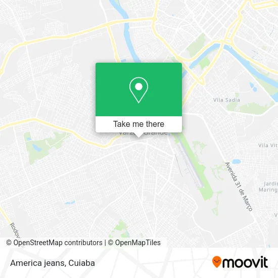 America jeans map