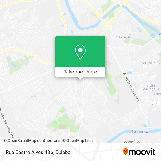 Rua Castro Alves 436 map