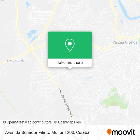 Avenida Senador Filinto Müller 1200 map