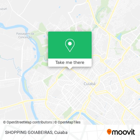 Mapa SHOPPING GOIABEIRAS