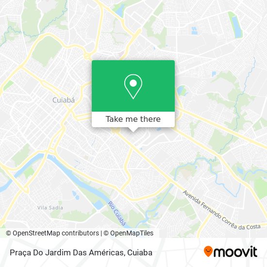 Praça Do Jardim Das Américas map