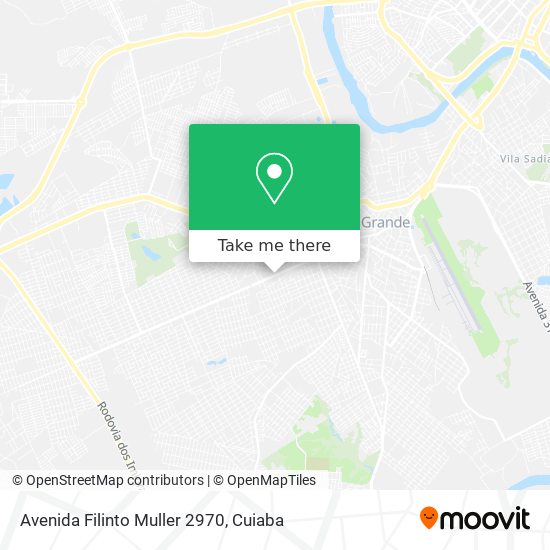 Avenida Filinto Muller 2970 map