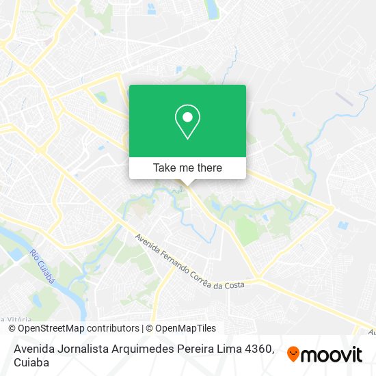 Mapa Avenida Jornalista Arquimedes Pereira Lima 4360