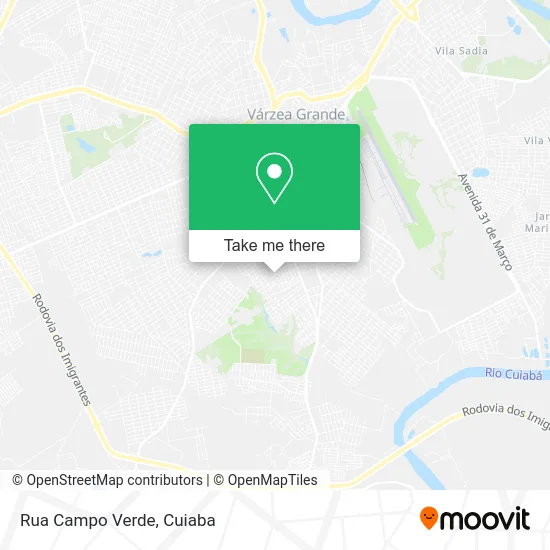 Rua Campo Verde map