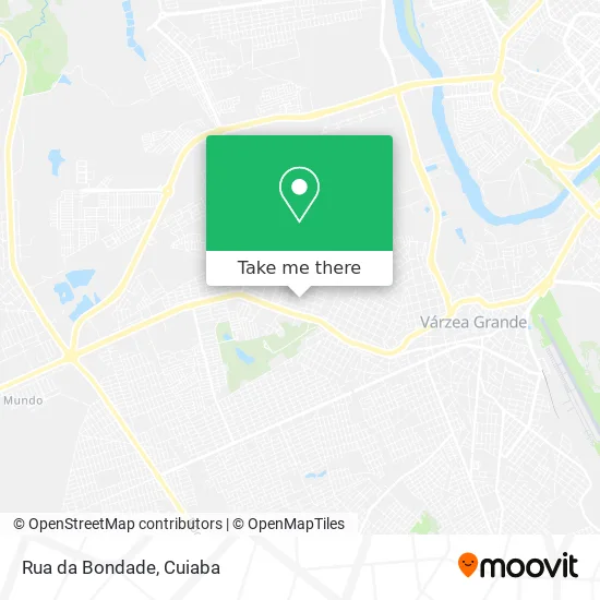 Rua da Bondade map