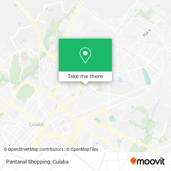 Mapa Pantanal Shopping