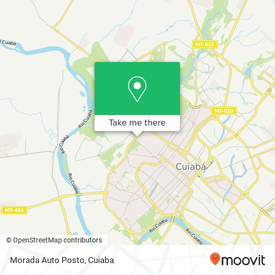 Mapa Morada Auto Posto