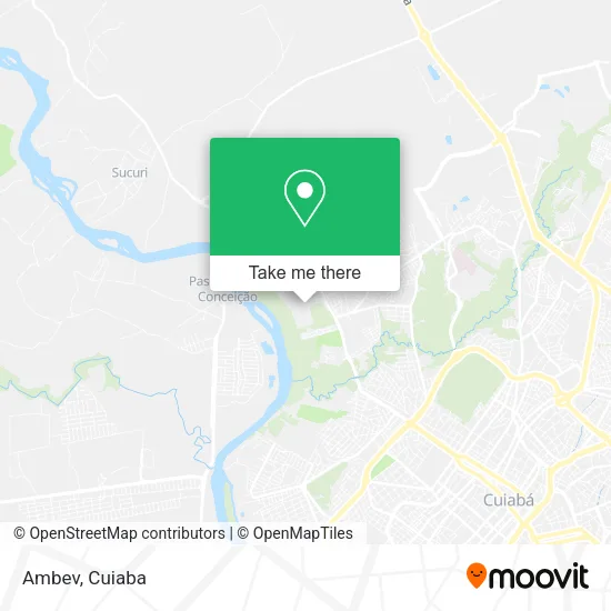 Mapa Ambev