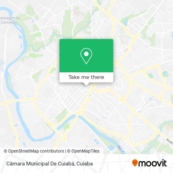 Mapa Câmara Municipal De Cuiabá