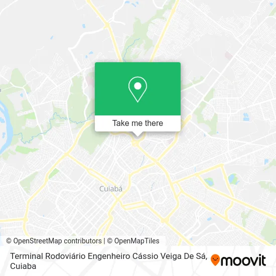 Terminal Rodoviário Engenheiro Cássio Veiga De Sá map