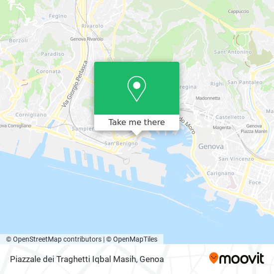 Piazzale dei Traghetti Iqbal Masih map