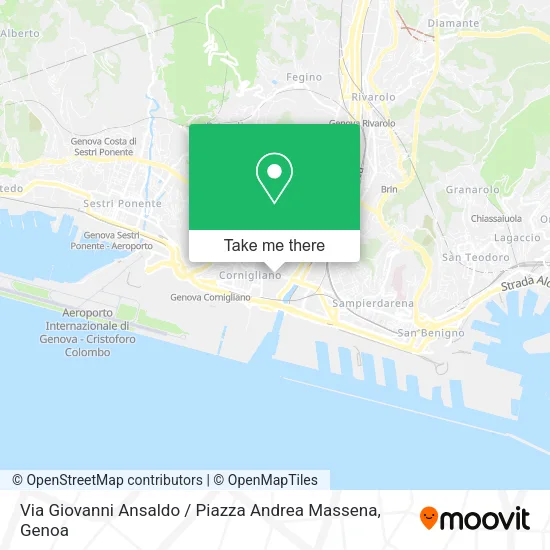 Via Giovanni Ansaldo / Piazza Andrea Massena map