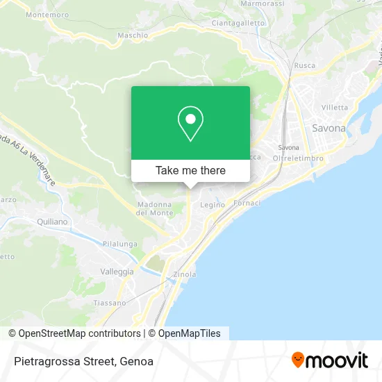 Pietragrossa Street map