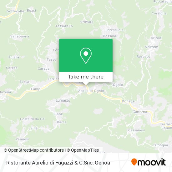 Ristorante Aurelio di Fugazzi & C.Snc map
