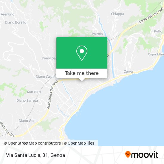 Via Santa Lucia, 31 map