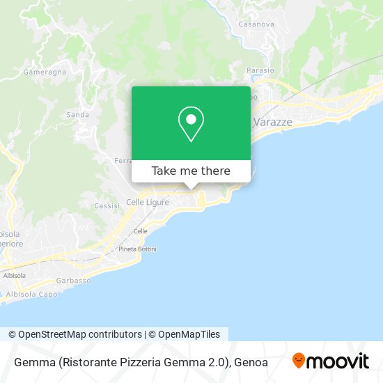 Gemma (Ristorante Pizzeria Gemma 2.0) map