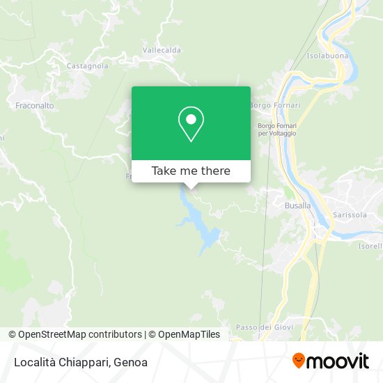 Località Chiappari map