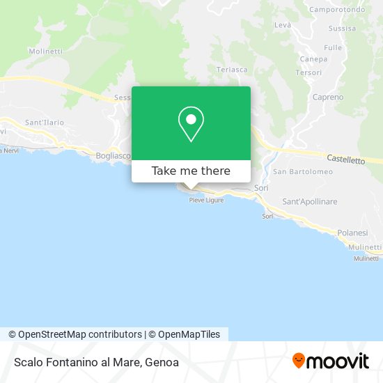 Scalo Fontanino al Mare map