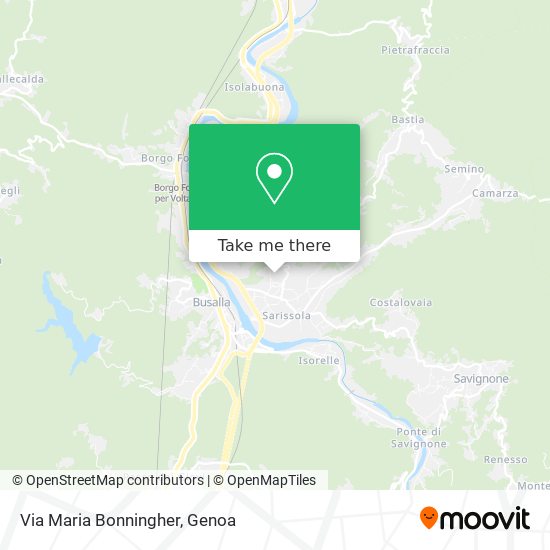 Via Maria Bonningher map