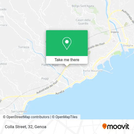 Colla Street, 32 map