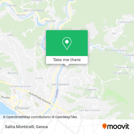 Salita Monticelli map