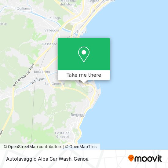 Autolavaggio Alba Car Wash map