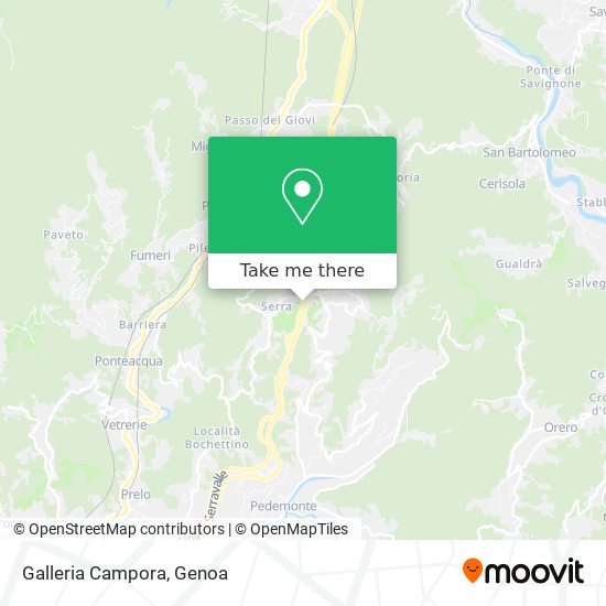 Galleria Campora map
