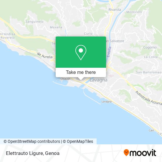 Elettrauto Ligure map