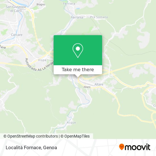 Località Fornace map