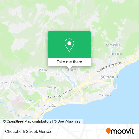 Checchelli Street map