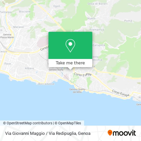 Via Giovanni Maggio / Via Redipuglia map