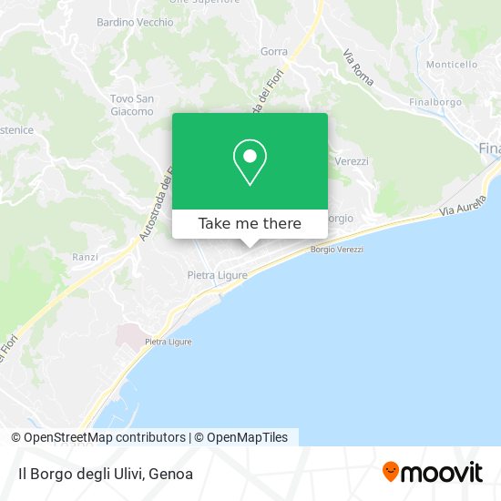 Il Borgo degli Ulivi map