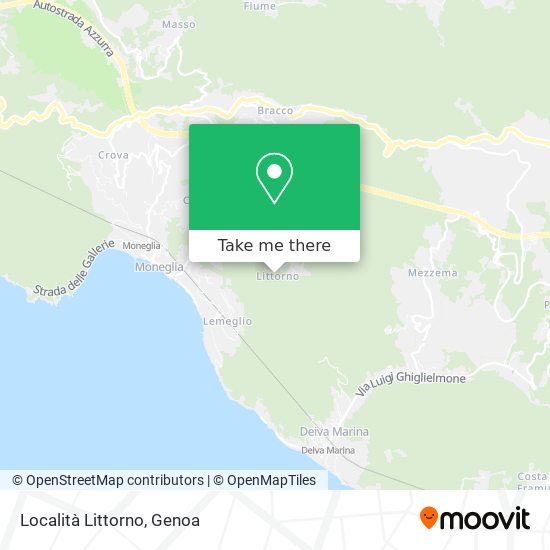 Località Littorno map