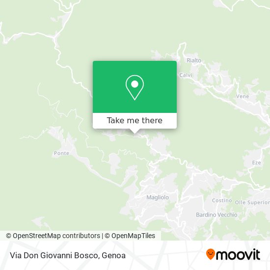 Via Don Giovanni Bosco map