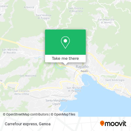 Carrefour express map