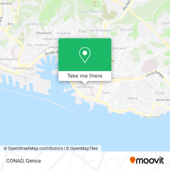 CONAD map