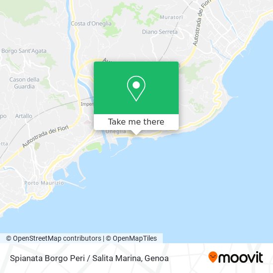 Spianata Borgo Peri / Salita Marina map