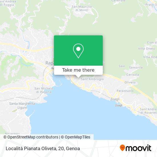 Località Pianata Oliveta, 20 map